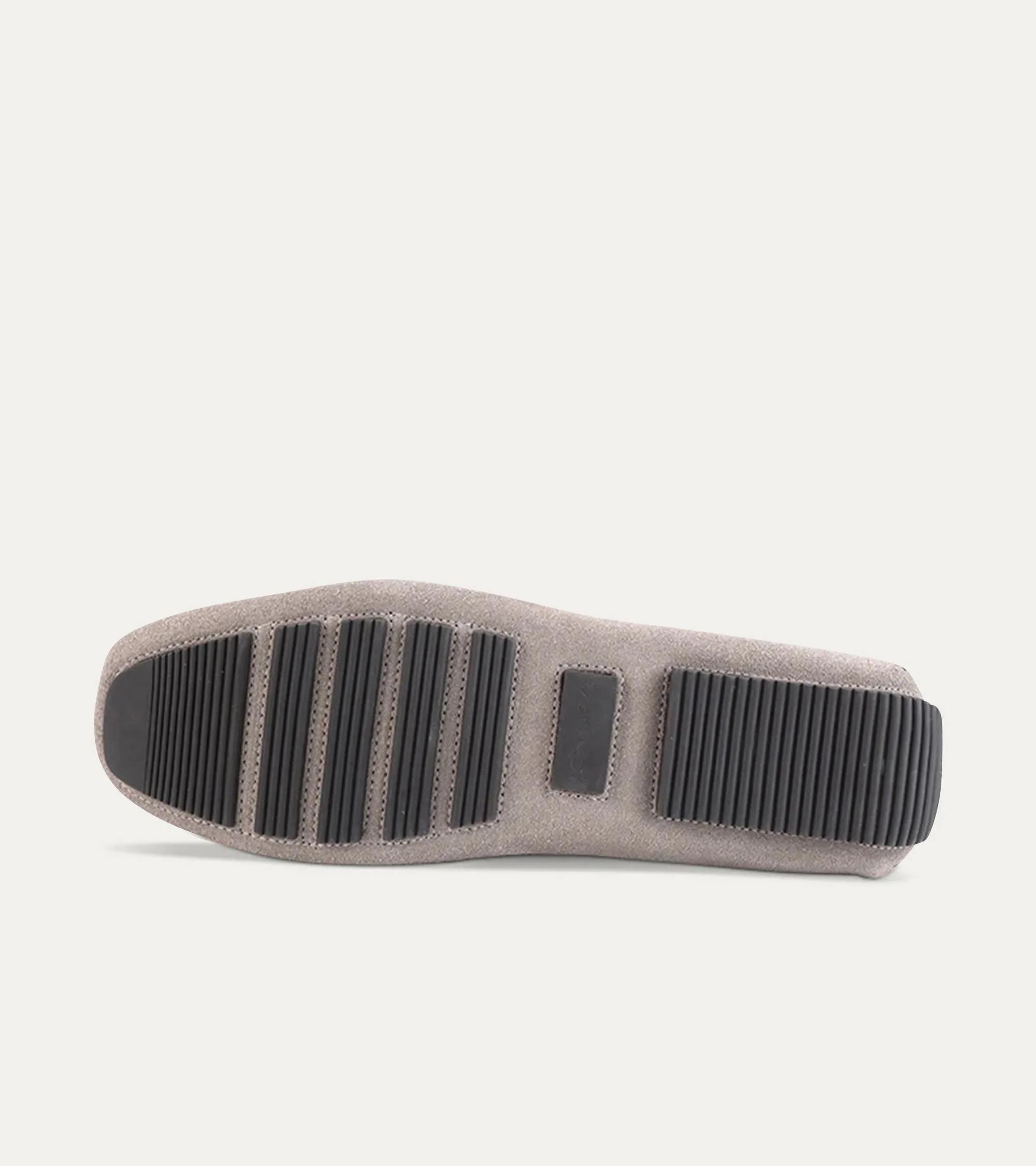 Santi Moccasin In Grey Suede