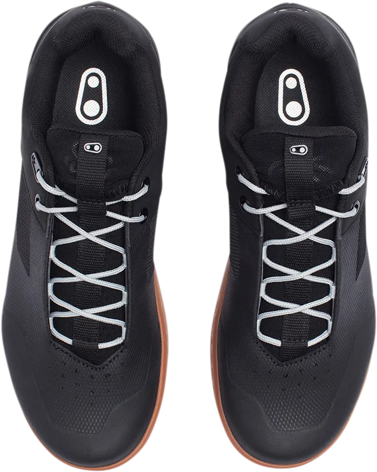 Stamp Lace Shoes - Black/Silver - US 11.5