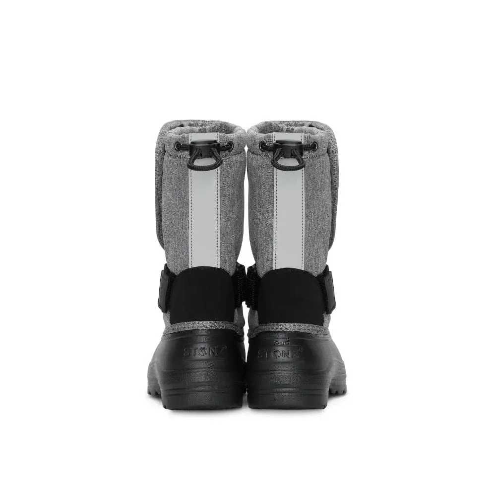Stonz Trek Winter Boots - Kids - Heather Grey