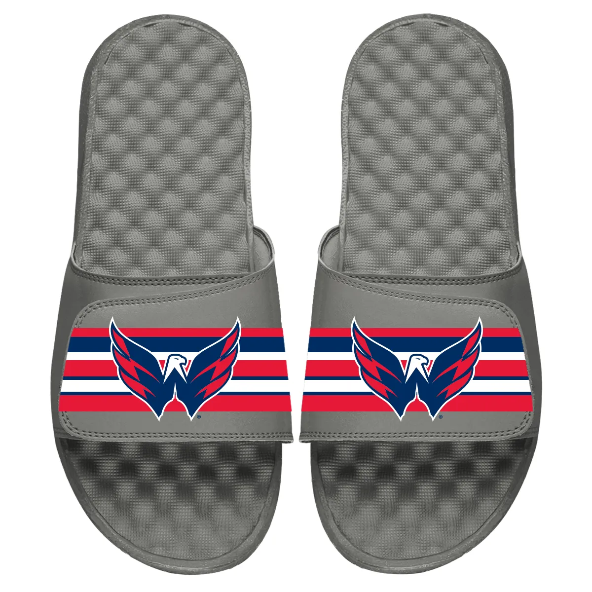 Washington Capitals Stripes Slides