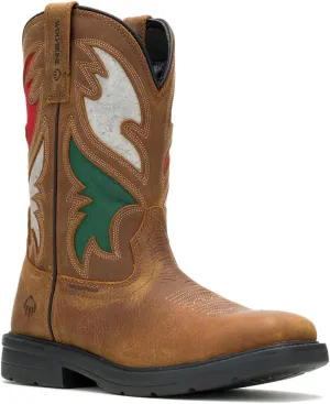 Wolverine Men's Rancher Flag Steel Toe Wellington Construction Boot