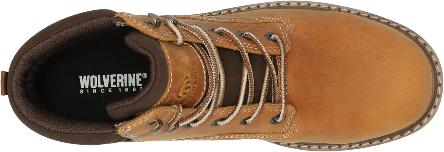 Wolverine Men's Revival 6" Waterproof Composite Toe Industrial Boot