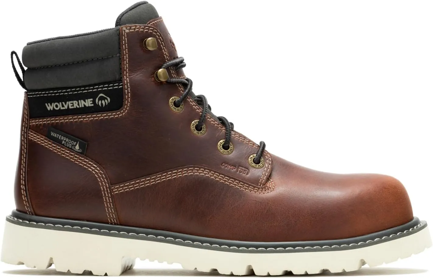 Wolverine Men's Revival 6" Waterproof Composite Toe Industrial Boot