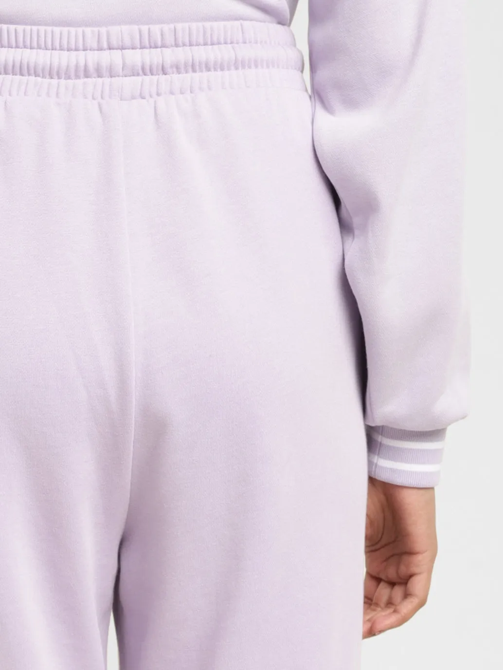 Women's High Rise Lilac Regular Fit Joggers