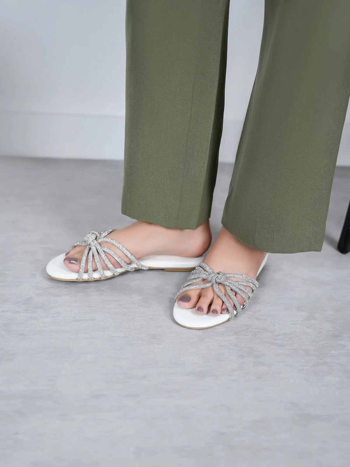 Womens "GLABELLA" Comfy Evening Slippers
