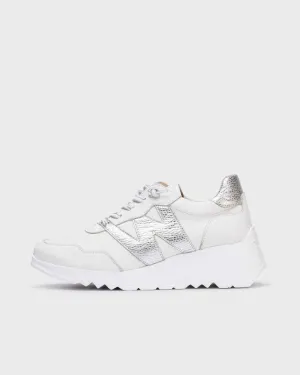 Wonders White Wedge Trainer|E6760SIL